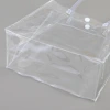 Wholesale of pvc transparent handbags, flower bags, gift bags, waterproof snap fasteners and portable three-piece sets in stock Specification image